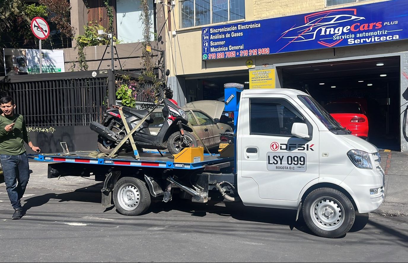 Grúa Para motos Bogotá
